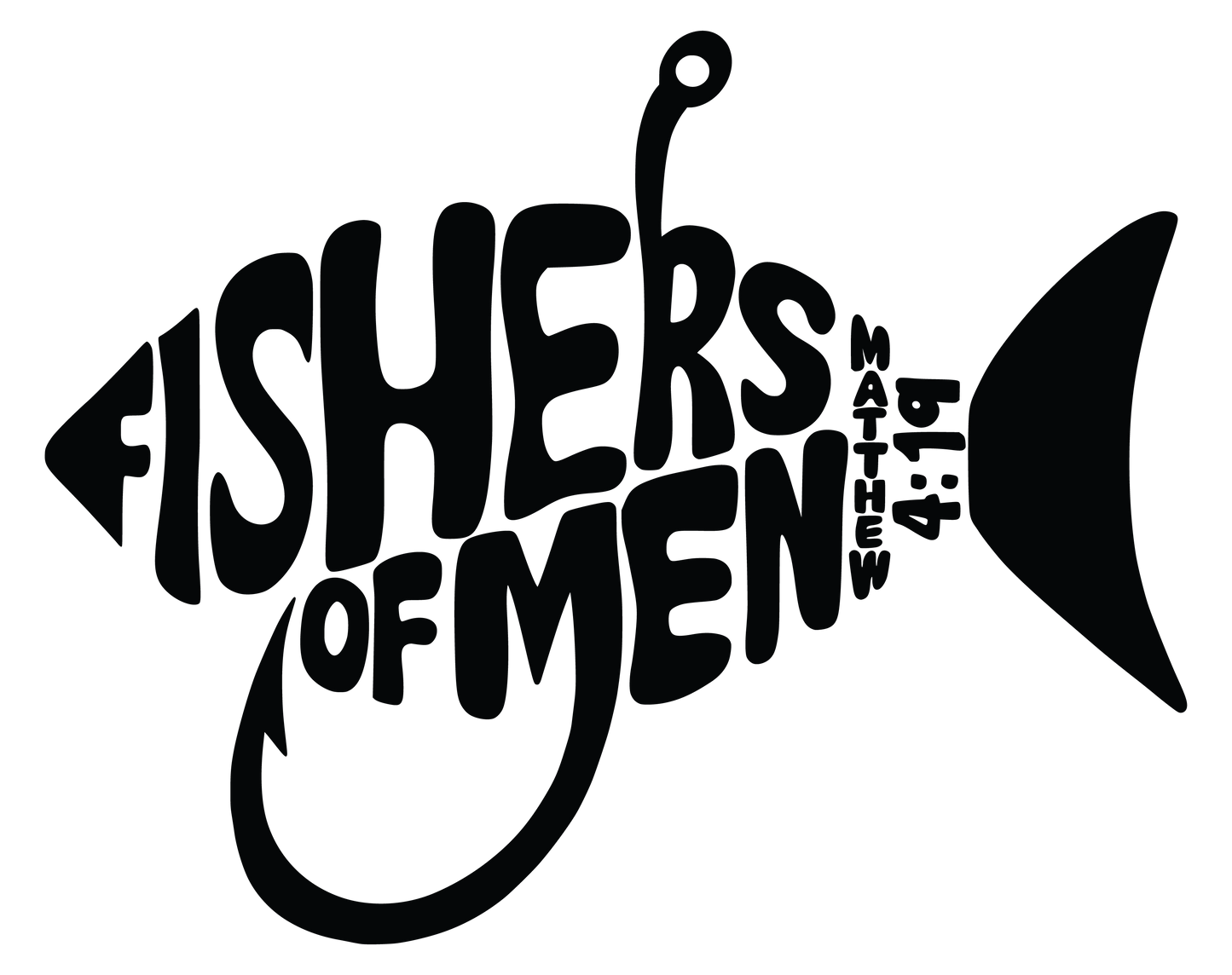 Fisher of Men (Matthew 4:19) Vinyl Graphic for Decals