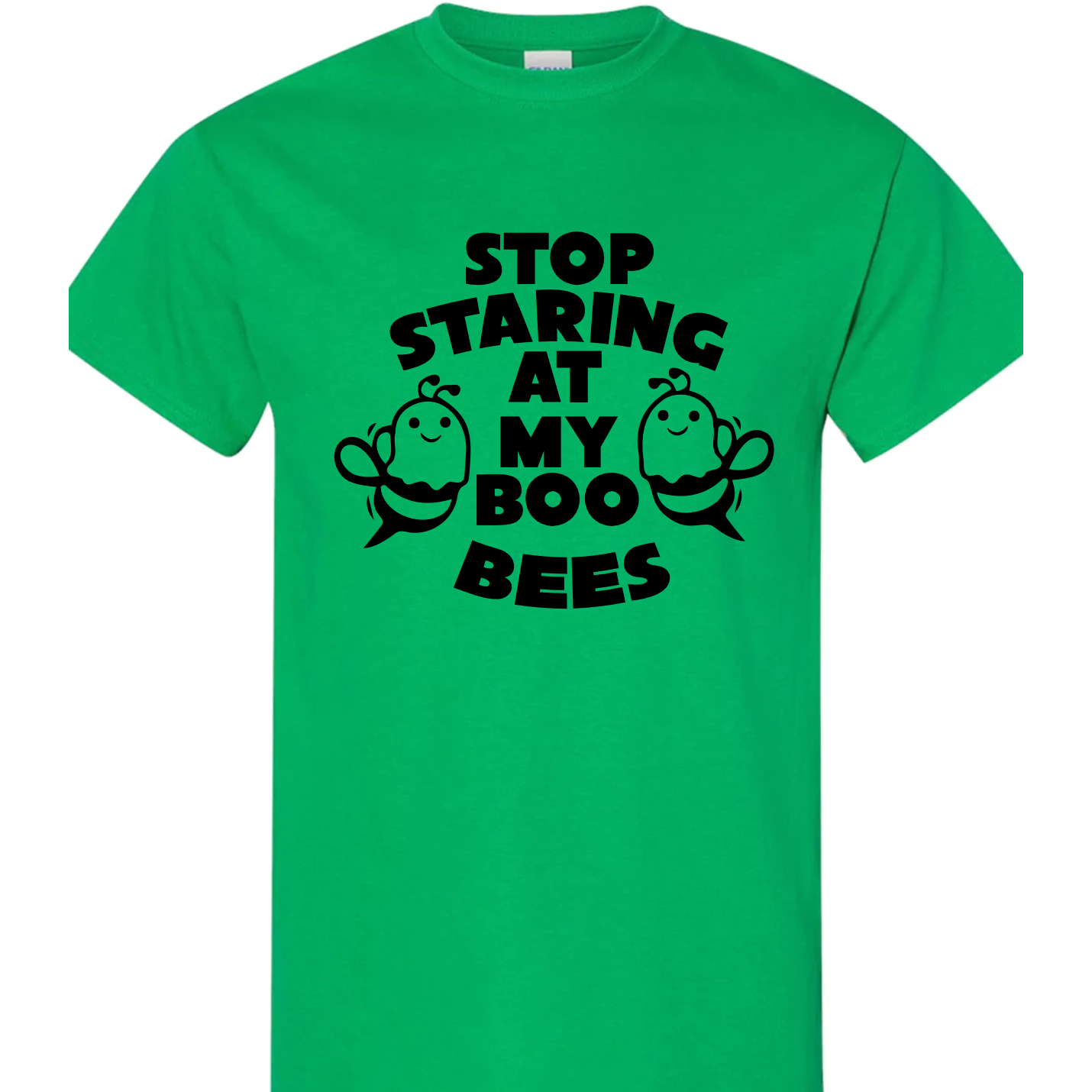 Stop Staring Vinyl Graphic for Shirts