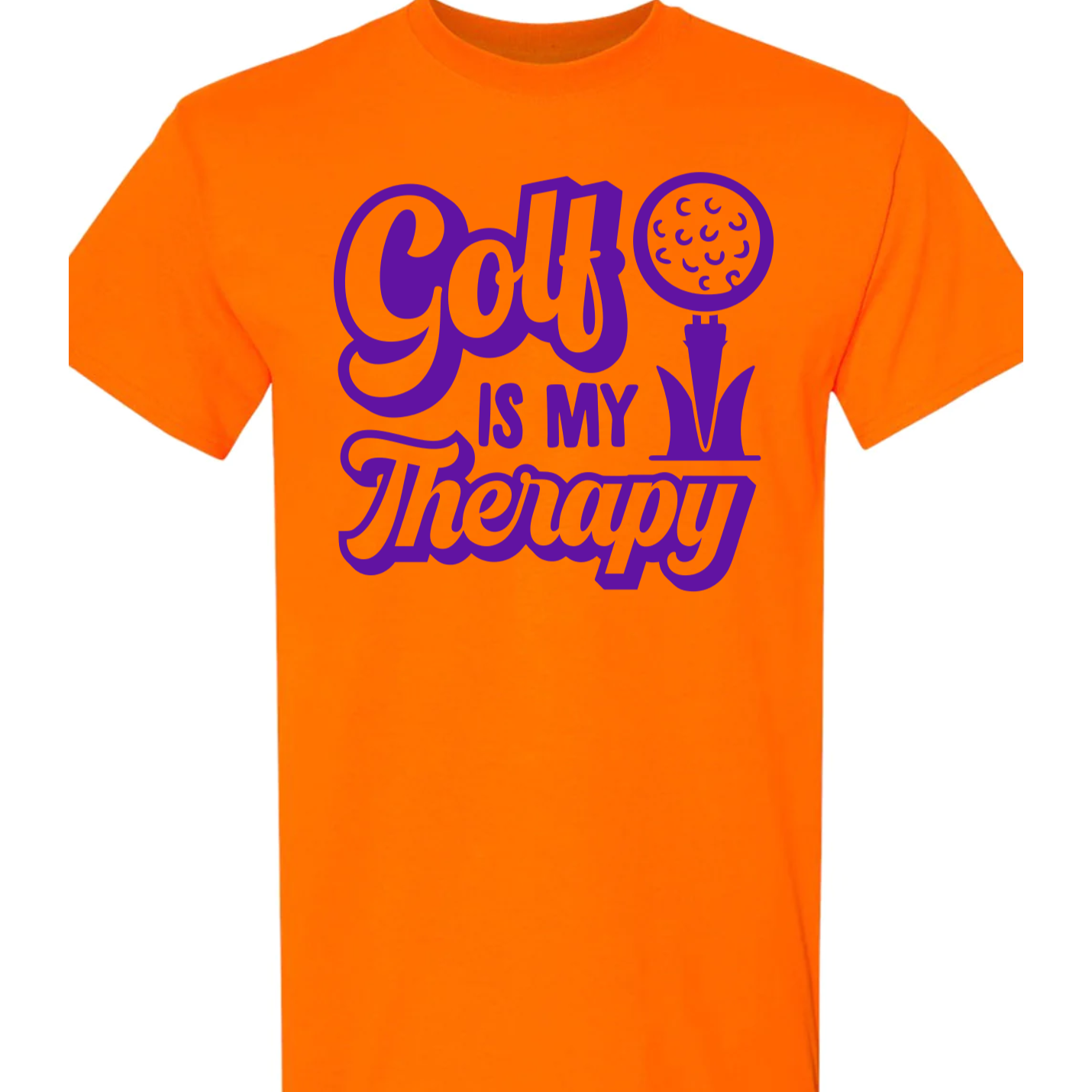 Golf is my Therapy Vinyl Graphic for Shirts