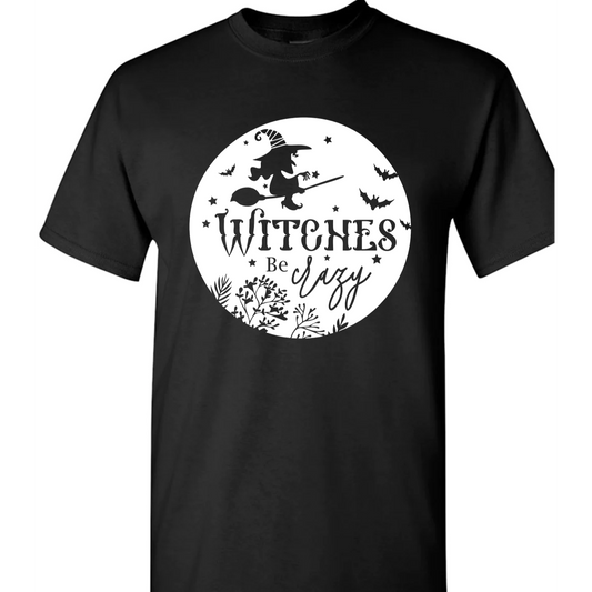 Witches be Crazy Vinyl Graphic for Shirts