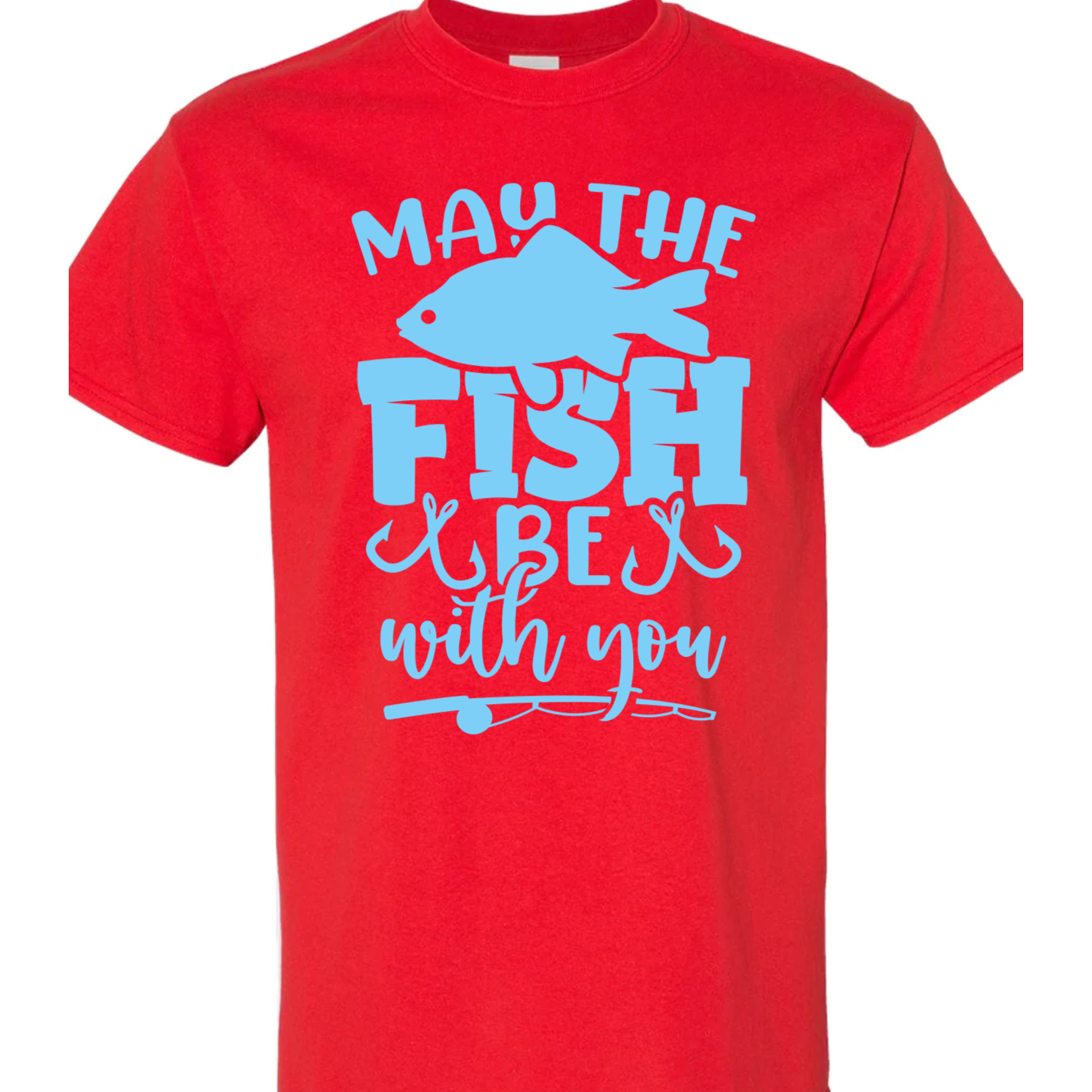 May The Fish Be With You Vinyl Graphic for Shirts