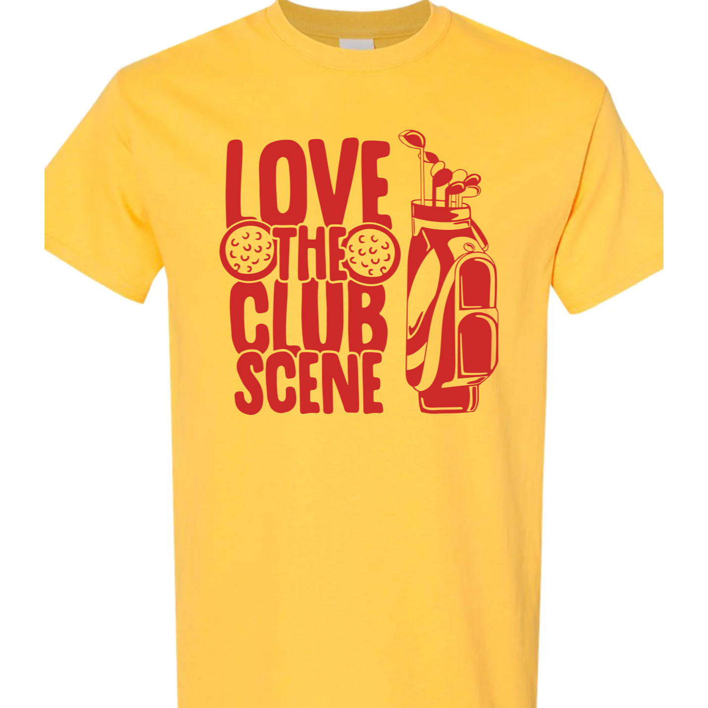 Love the Club Scene Vinyl Graphic for Shirts