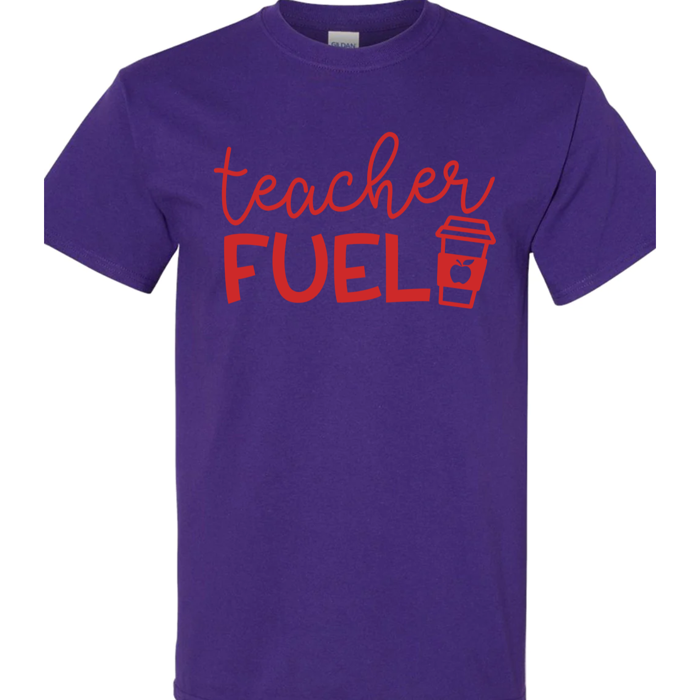 Teacher Fuel Vinyl Graphic for Shirts