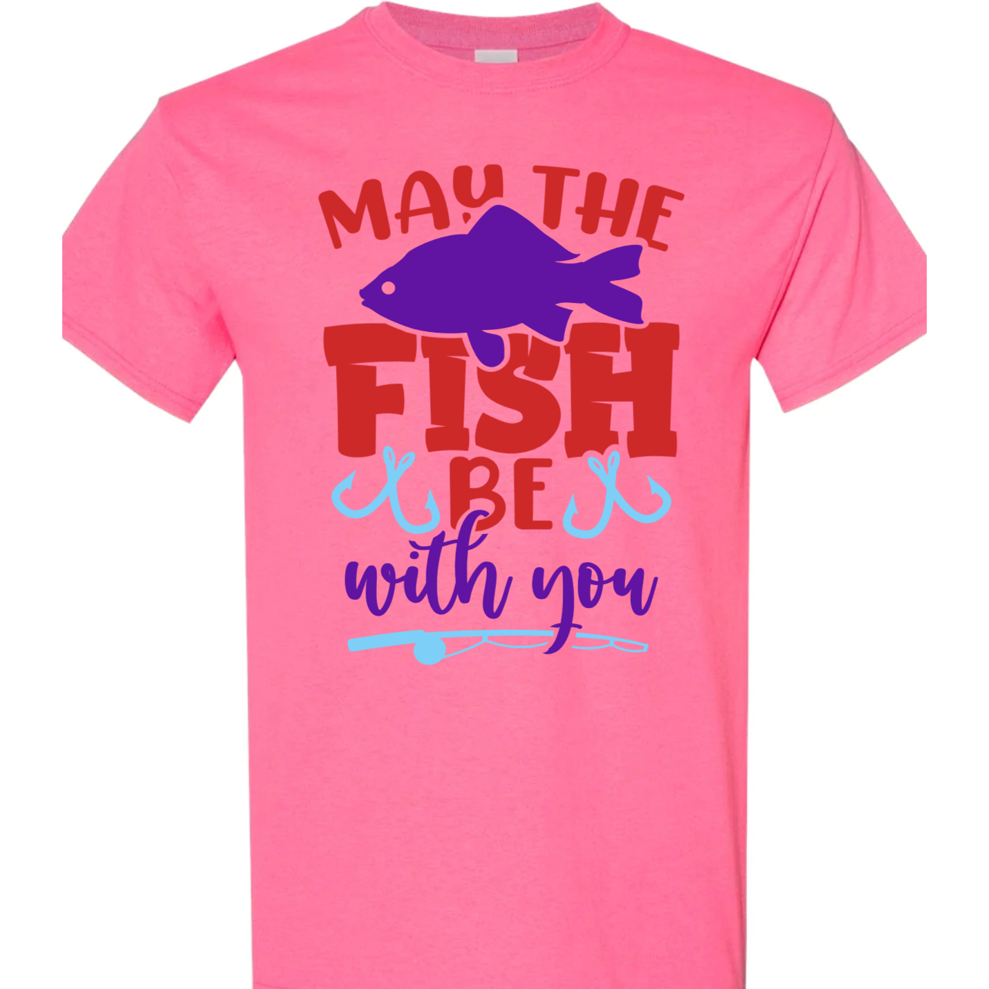 May The Fish Be With You Vinyl Graphic for Shirts