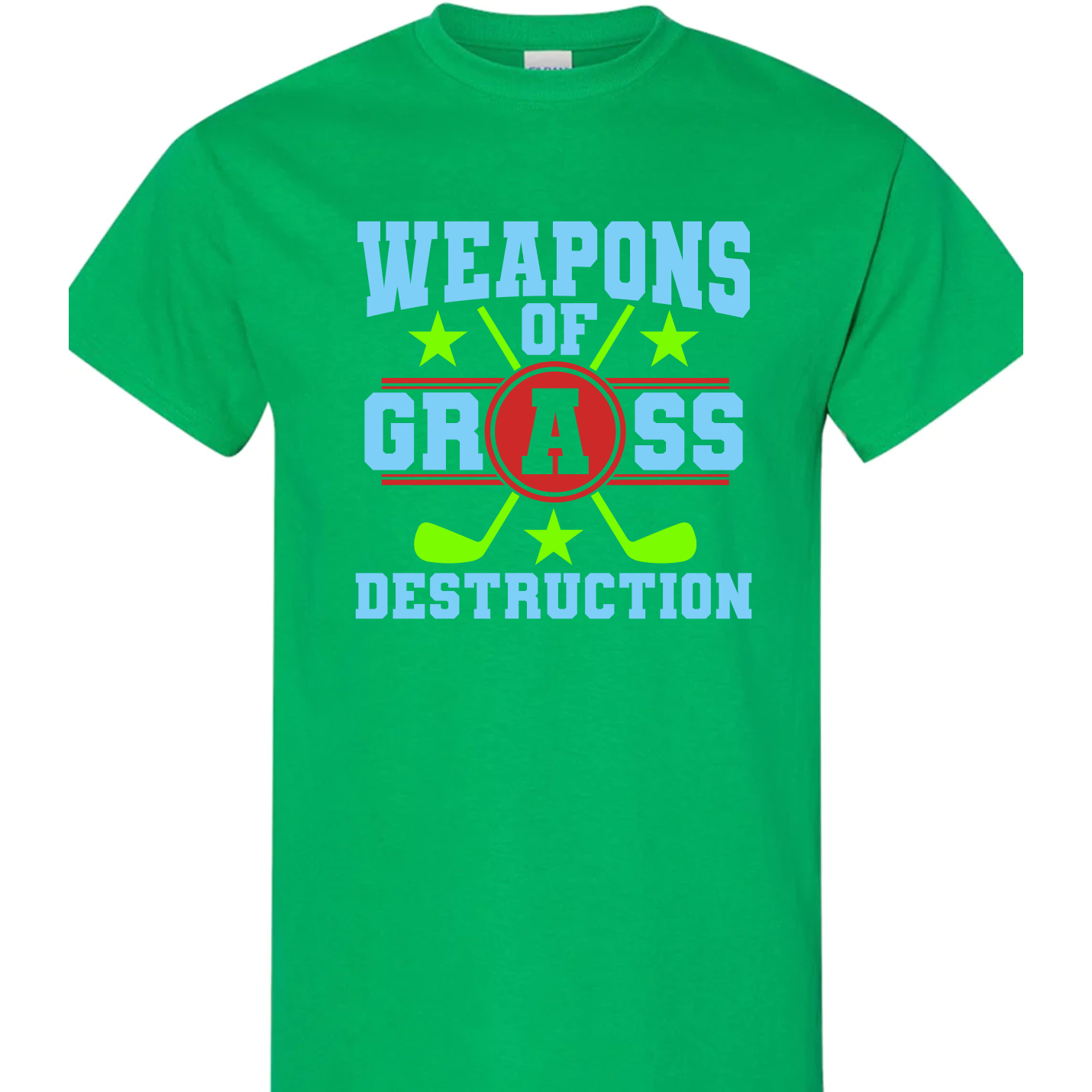 Weapons of Grass Destruction Vinyl Graphic for Shirts