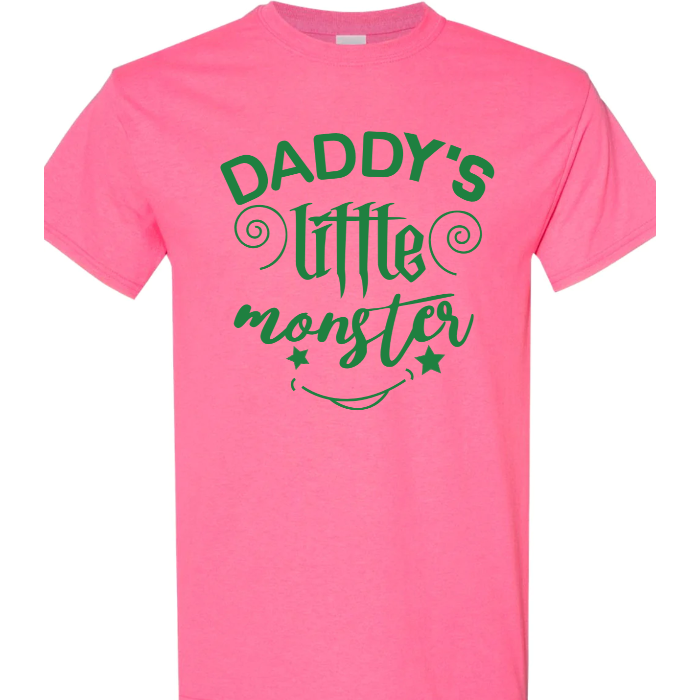 Daddy's Little Monster Vinyl Graphic for Shirts